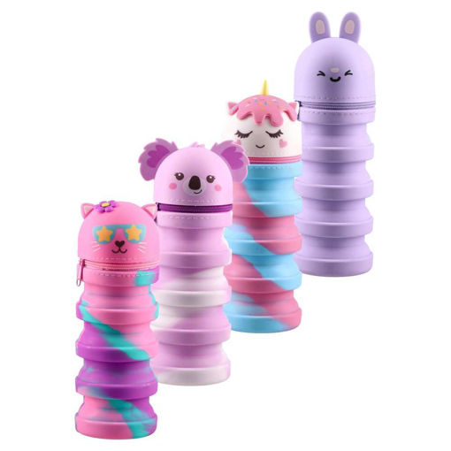 Picture of ANIMAL SILICONE STRETCH PENCIL CASE